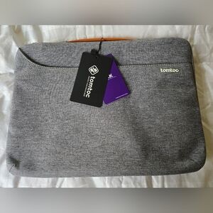 Tomtoc Gray Laptop Sleeve.
